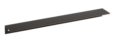 HOEKGREEP ALU BRUSHED DARK BRONZE 300x42,2x25mm CC 140mm