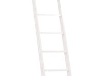 Houten ladder wit 10T