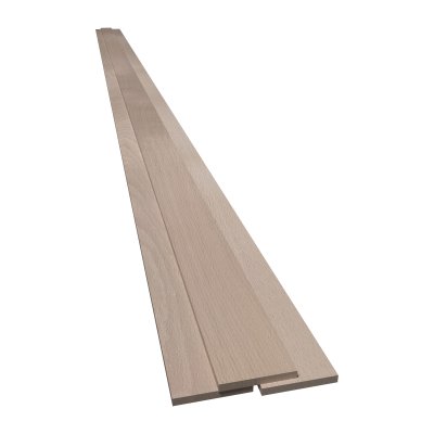 Beuken afwerklat voor trap op maat - 2000X40X5 MM (10 stuks)