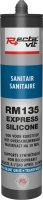 RM135 SANITAIR EXPRESS SILICONE TRANSPARANT GRIJS 310 ml