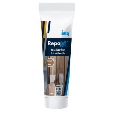 Repafill kneedbaar hout notelaar (pasta) 125 ml